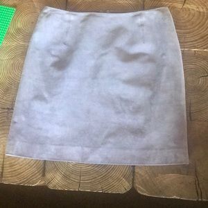 Lilac Kors by Michael Kors suede mini skirt